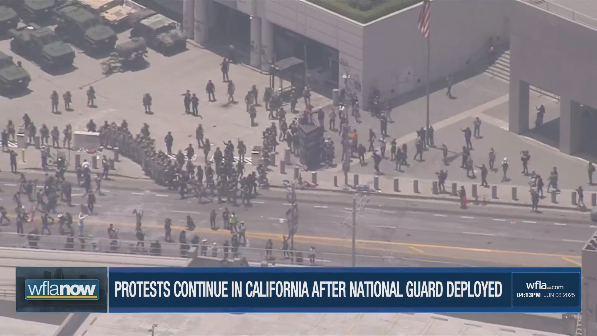 National Guard troops deployed to Los Angelees amidst ICE raid protests ...