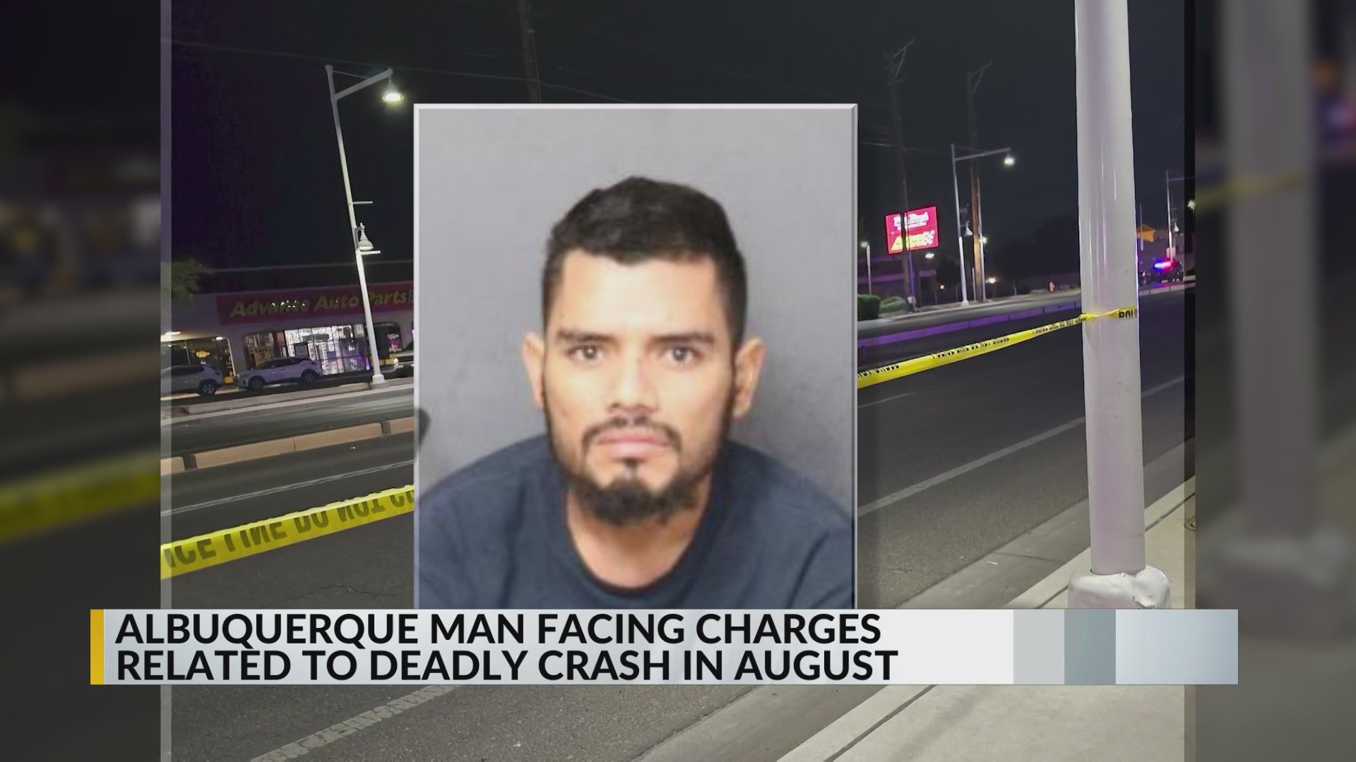 Albuquerque man charged in connection to fatal crash in August – KRQE ...