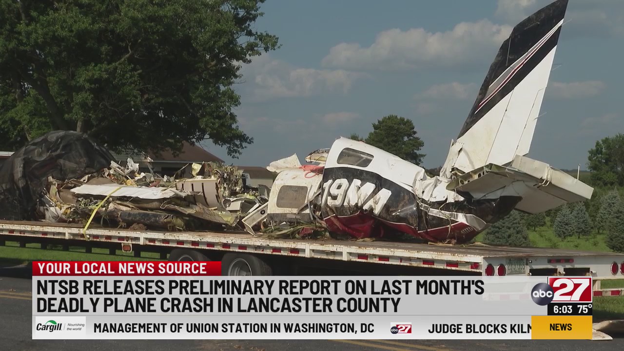 NTSB report releases new details on fatal Lancaster County plane crash ...