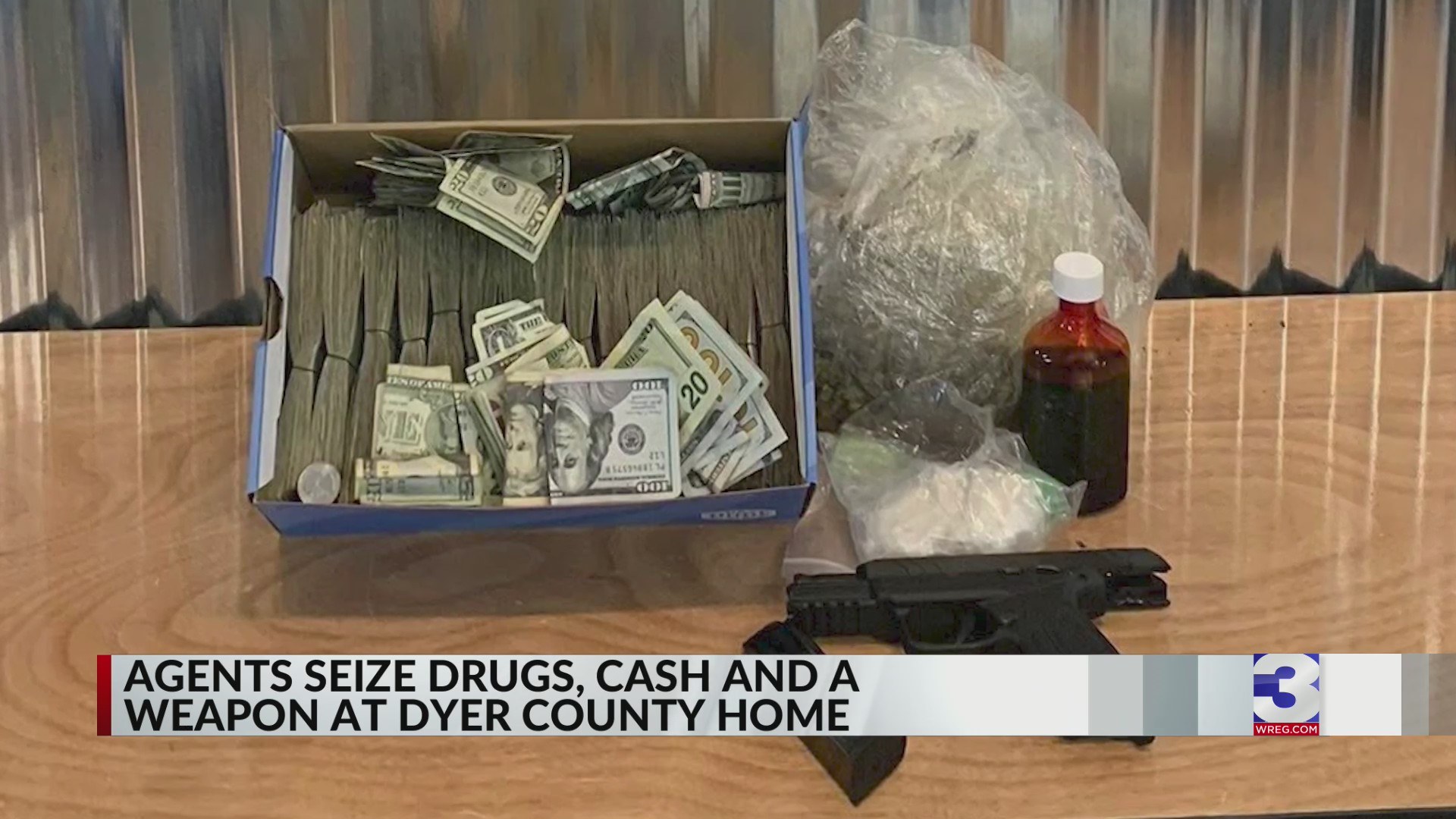 Over $5K, drugs, and loaded gun seized after Dyer County, TN ...
