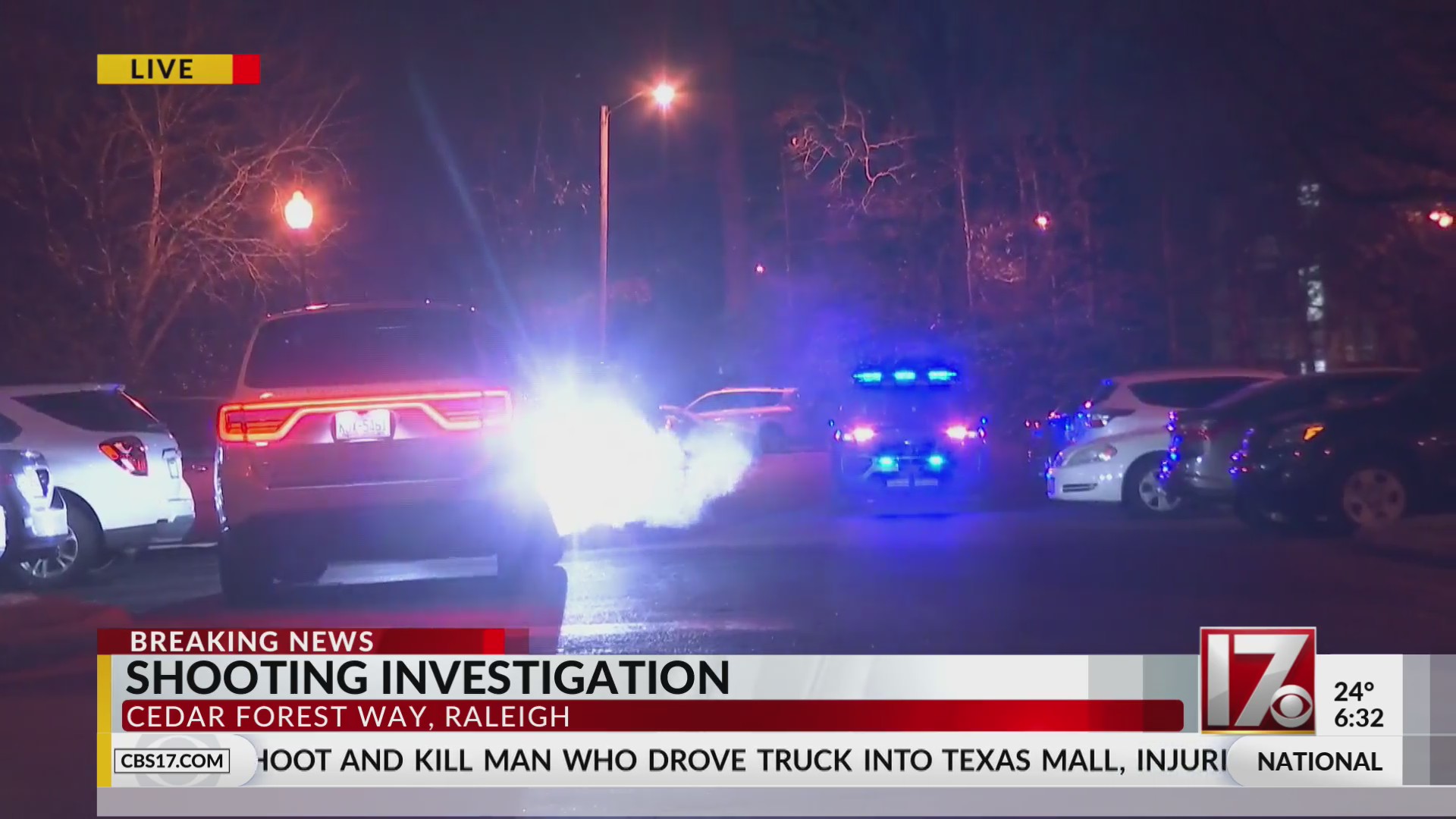 Man injured in shooting at Raleigh apartment, police say – CBS17.com