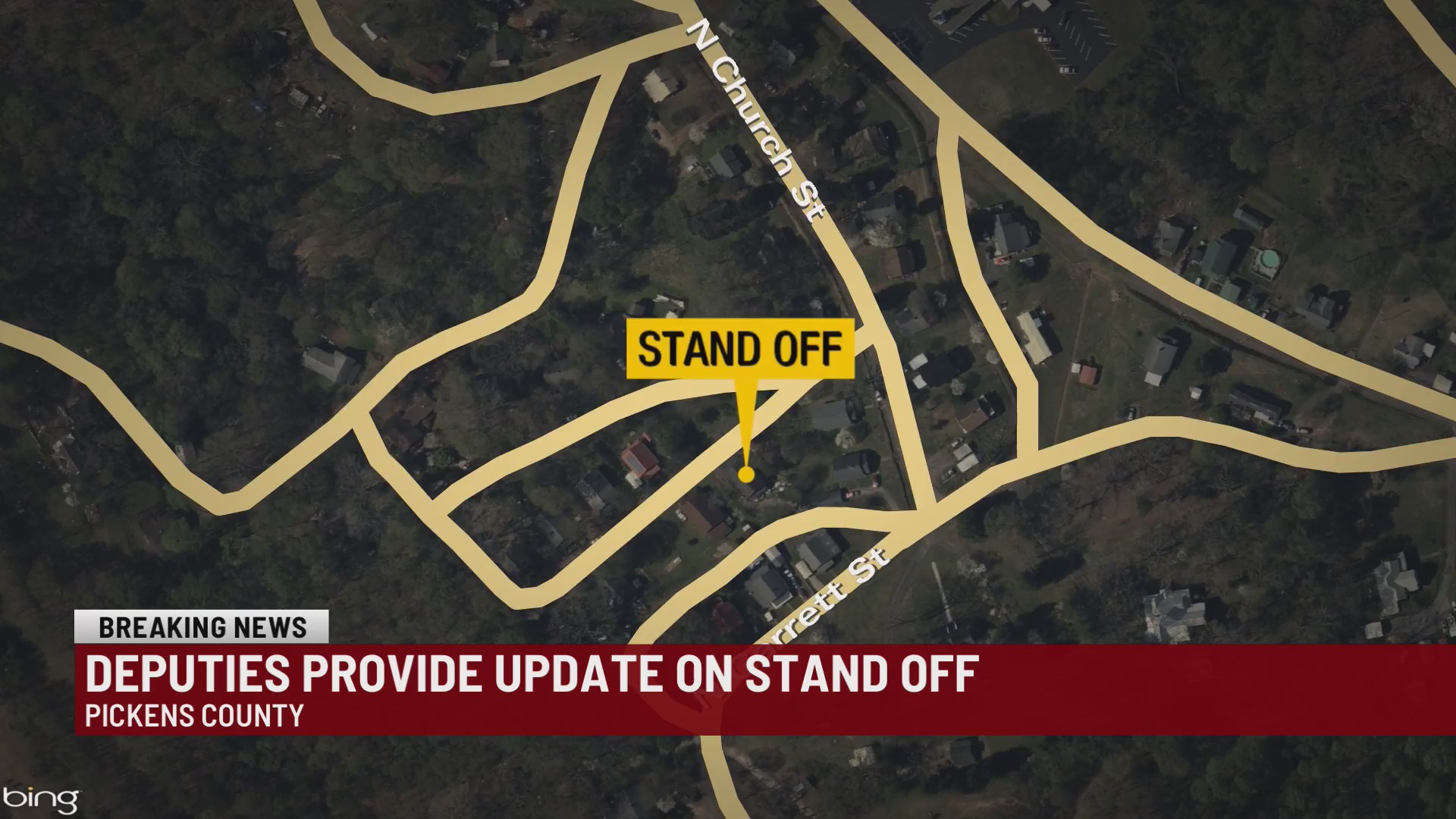Man charged in 12-hour standoff in Pickens County – WSPA 7NEWS
