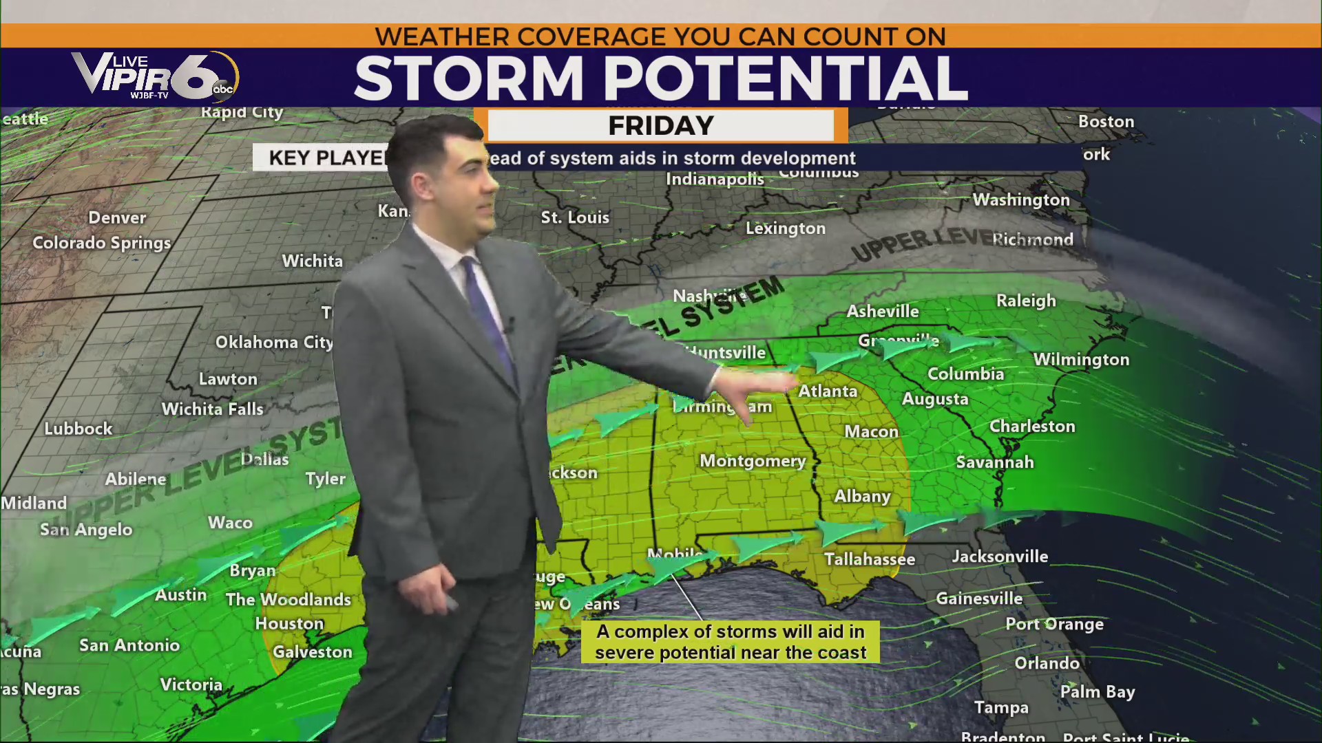 Rain and storm chances return Friday and into the weekend – WJBF