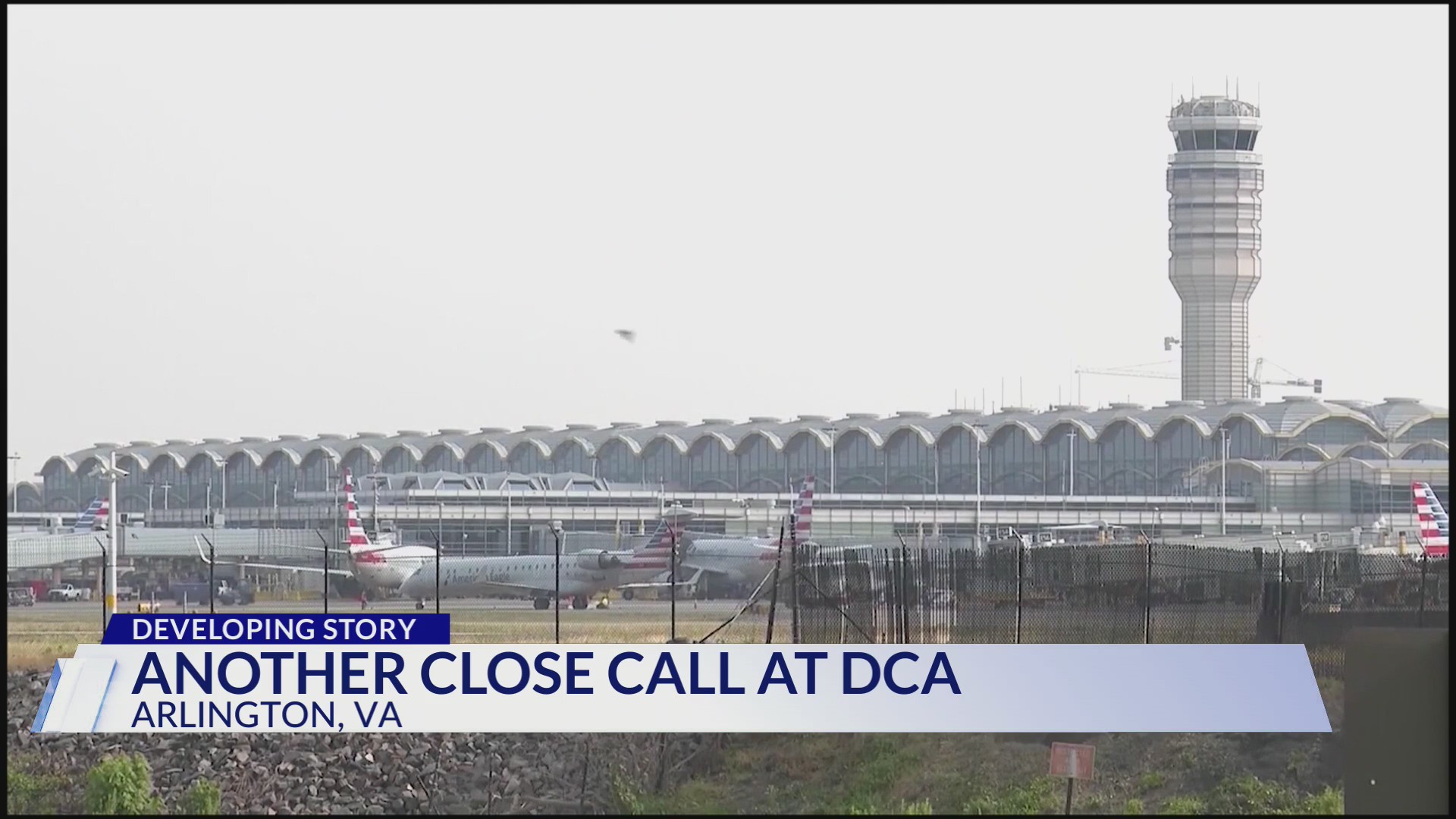 FAA reports nearmiss at Ronald Reagan Washington National Airport