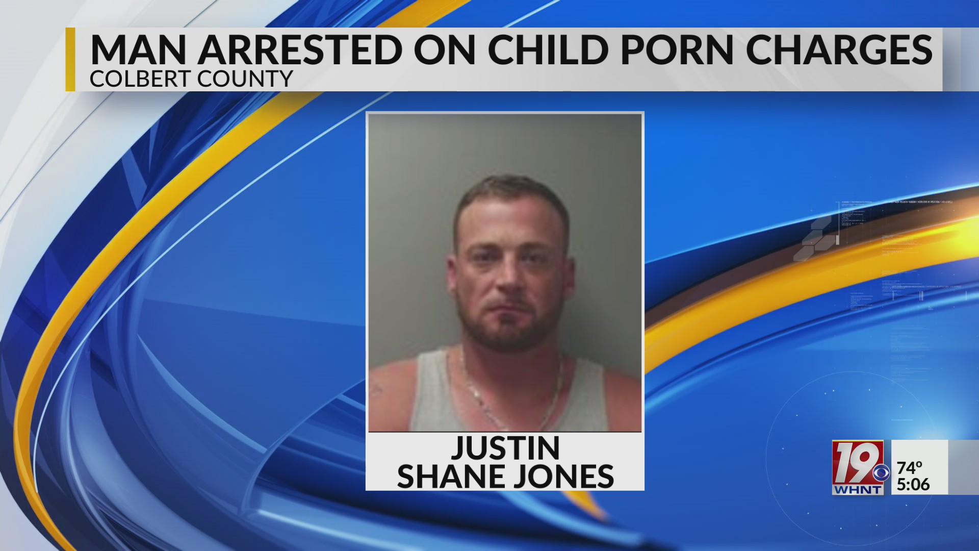 Man Arrested On Child Porn Charges | September 25, 2024 | News 19 at 5 ...