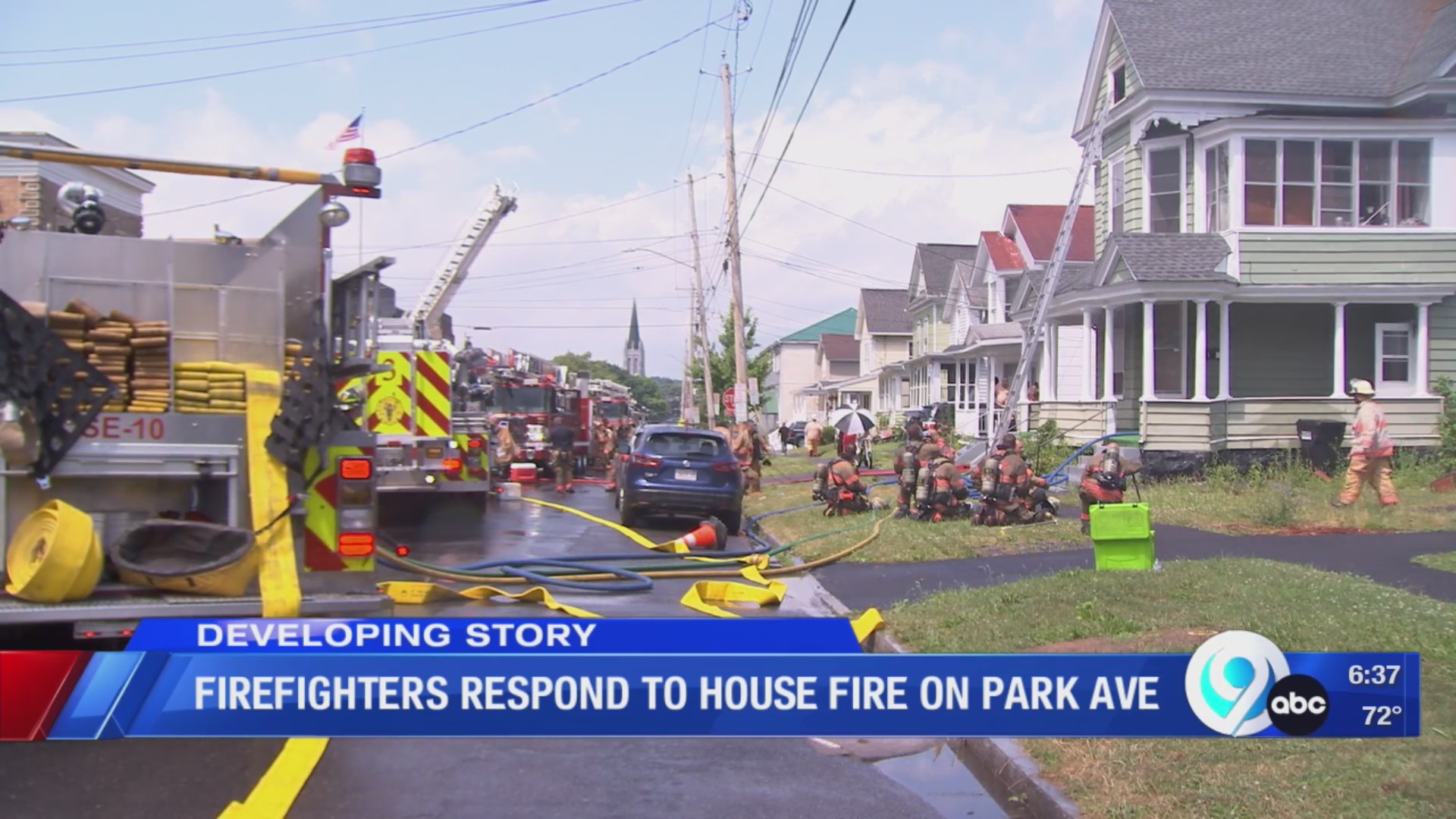 Firefighters respond to house fire on Park Ave – WSYR
