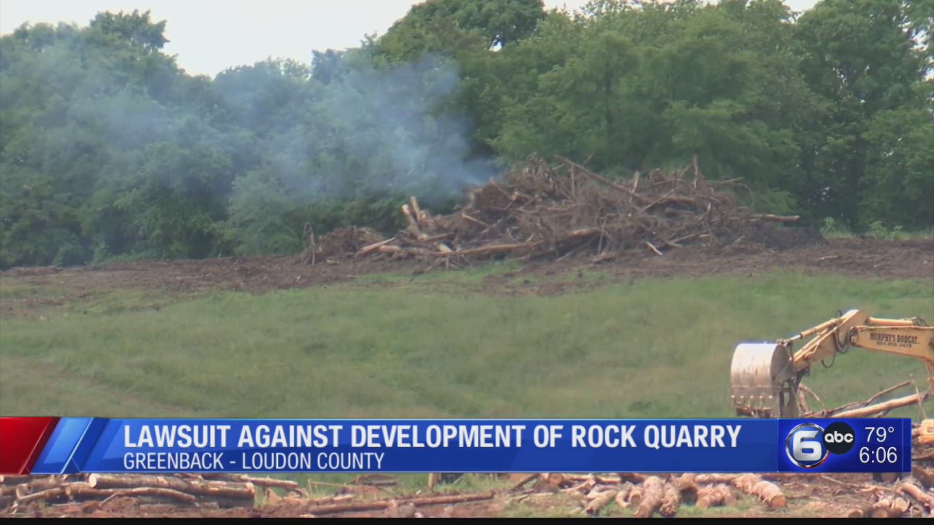 Lawsuit against development of rock quarry in Greenback WATE 6 On
