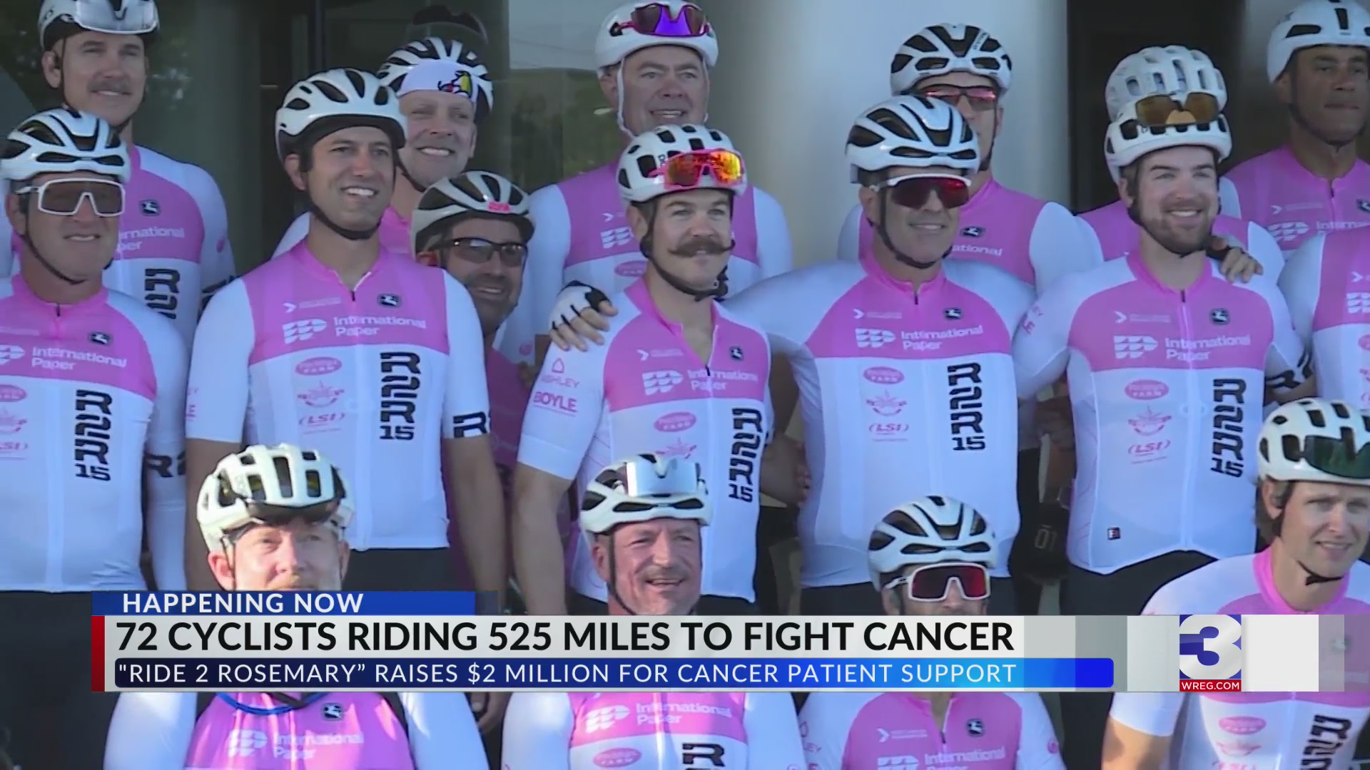 72 cyclists riding 500 miles to fight cancer – WREG.com
