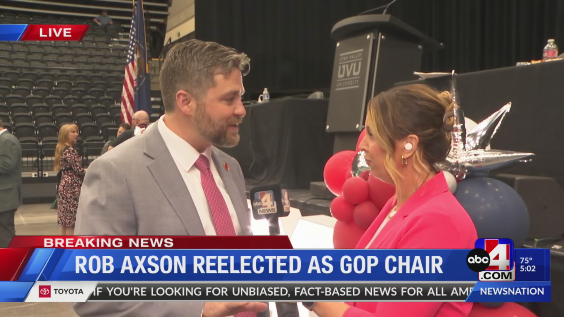 General Axson Robert Axson reelected as GOP Chair at 2025 convention – ABC4 Utah