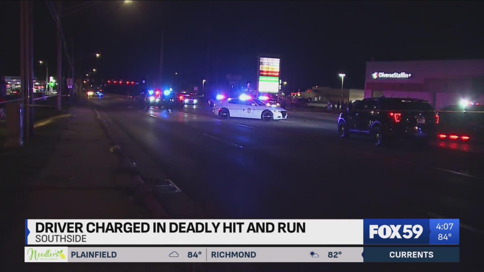 Driver charged for leaving scene of deadly south side hit-and-run – Fox 59