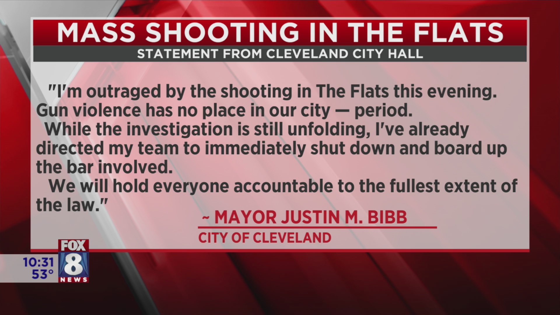 Shooting in The Flats in Cleveland leaves 5 injured – Fox 8 Cleveland WJW