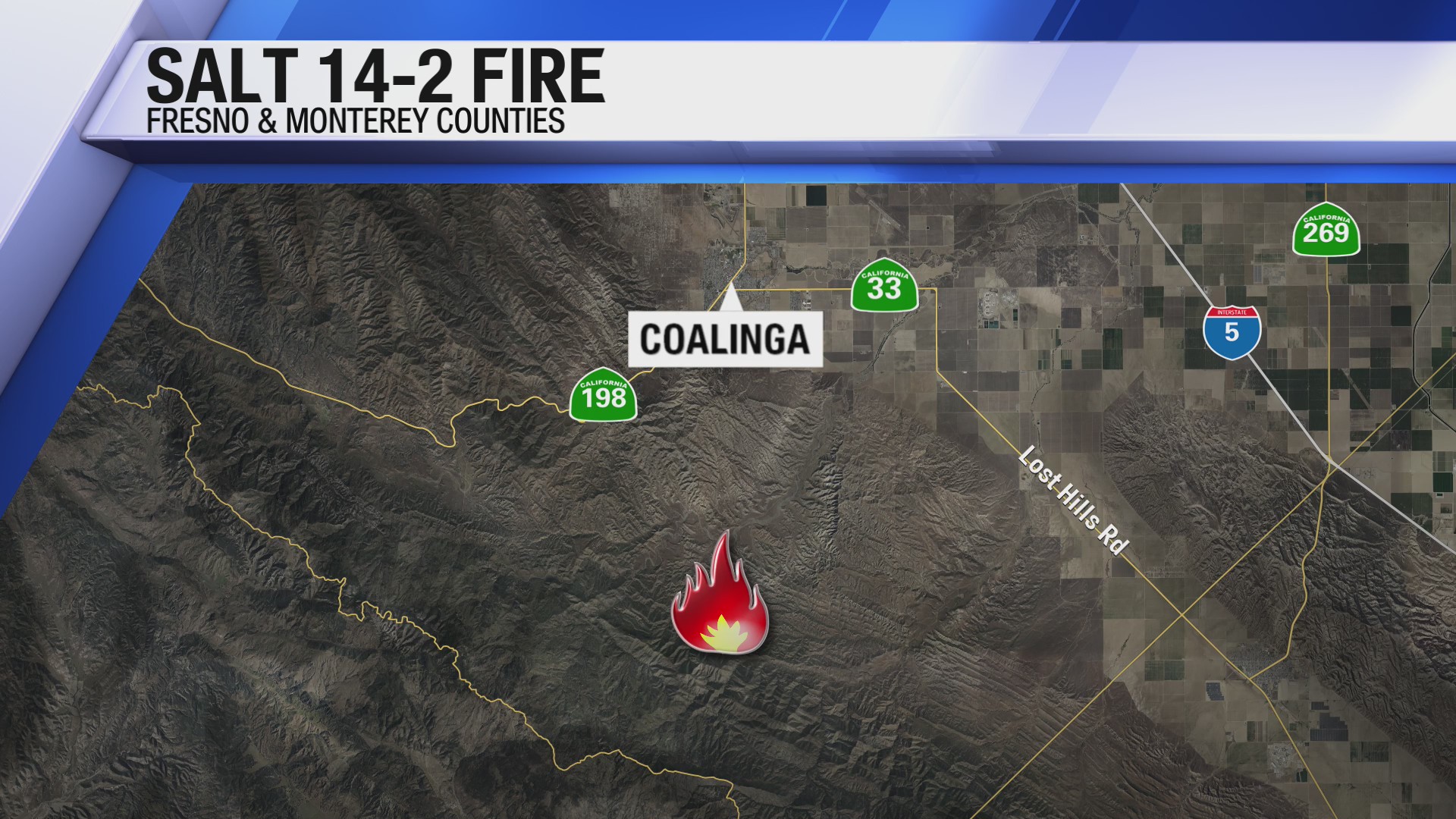Deputies lift evacuations as Salt Fire control grows near Coalinga ...