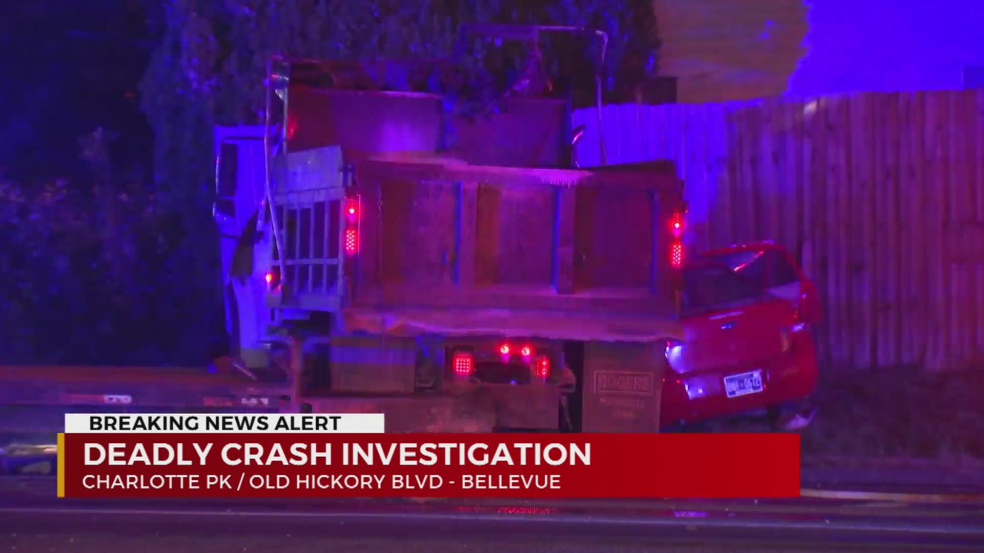 1 killed in Bellevue crash involving dump truck – WKRN News 2