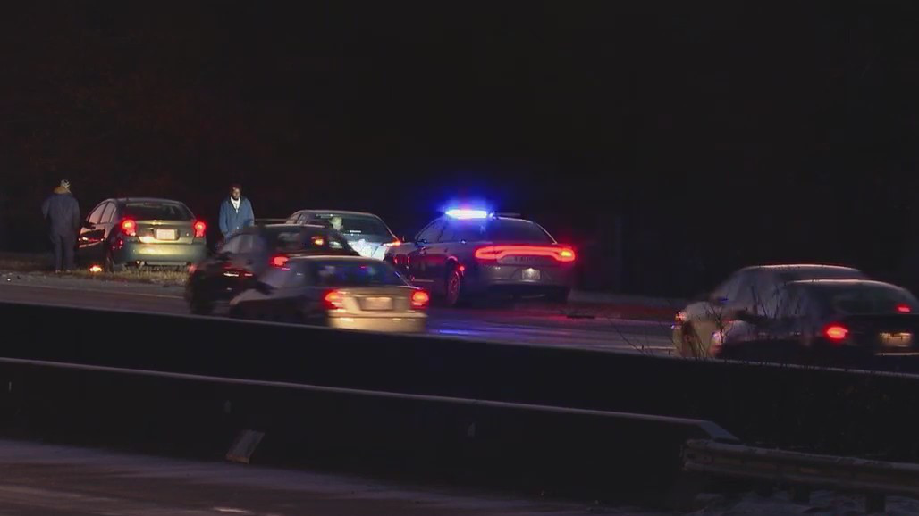 Icy conditions lead to dozens of crashes in Piedmont Triad – FOX8 WGHP