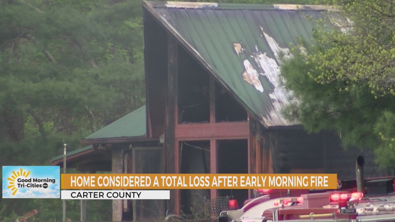Carter County home considered a total loss after fire – WJHL | Tri ...