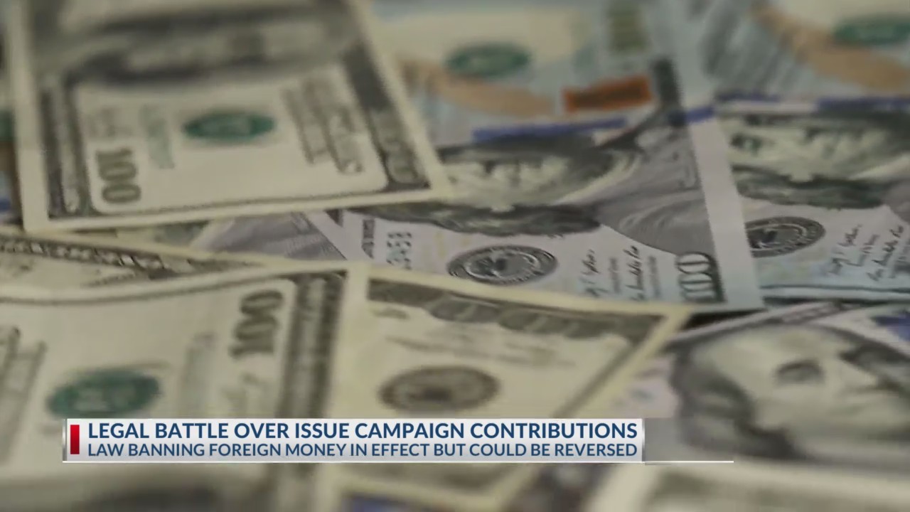 Legal battle over issue campaign contributions NBC4 WCMHTV