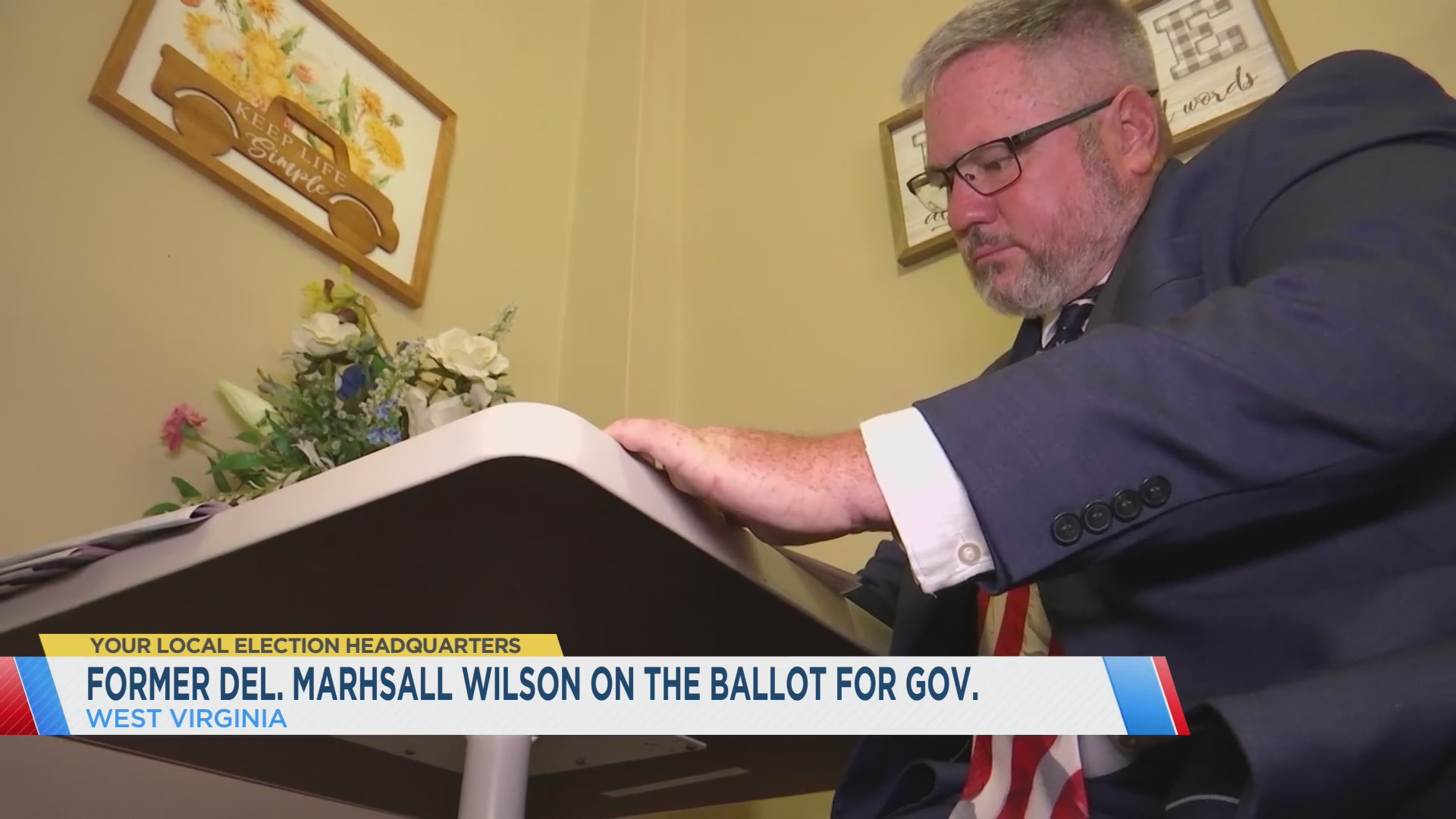Former Del. Wilson joins ballot for West Virginia governor’s race as ...