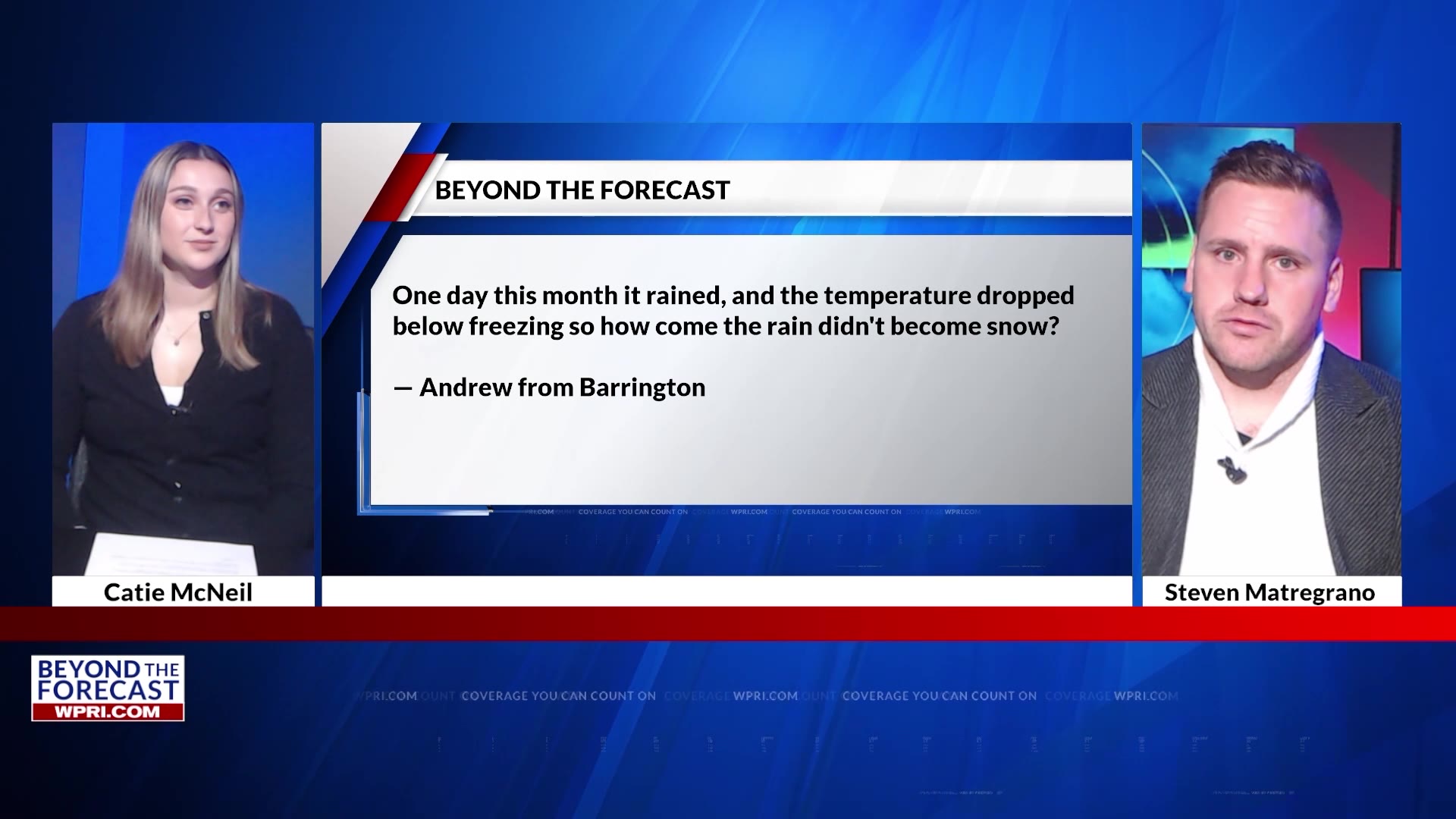 Beyond the Forecast: Freezing rain vs. sleet vs. snow – WPRI.com