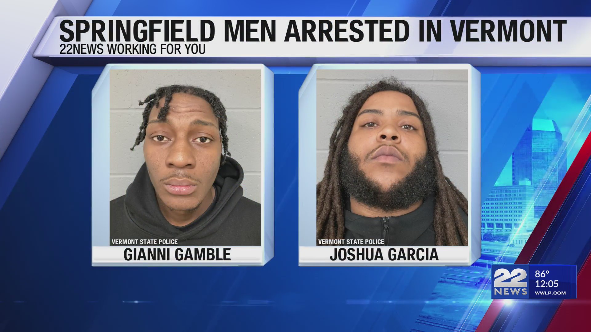 Two Springfield men arrested for drugs, guns found in Vermont – WWLP