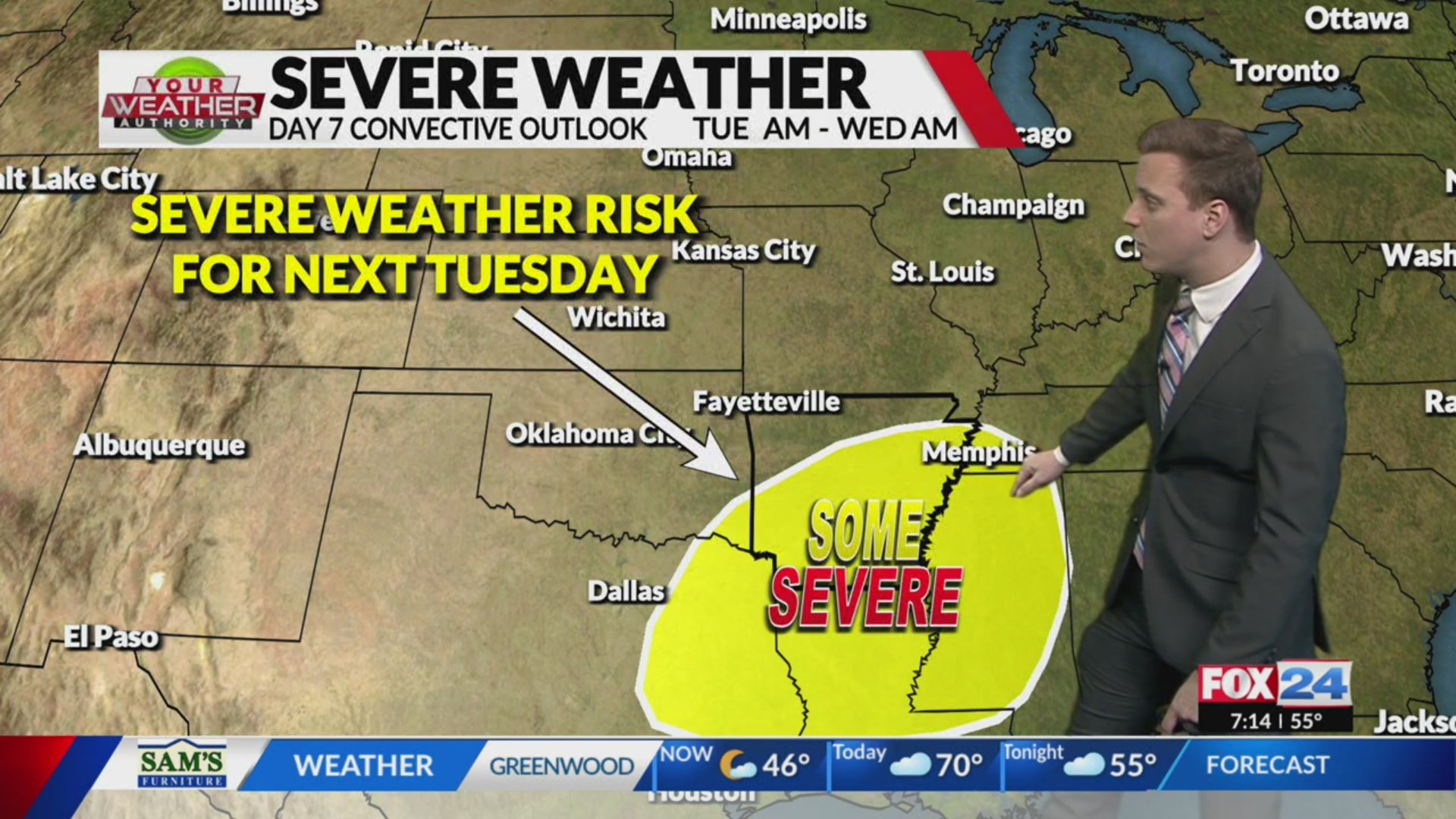 Josh Rugger Explains An Active Weather Pattern On Tap For Next Week ...