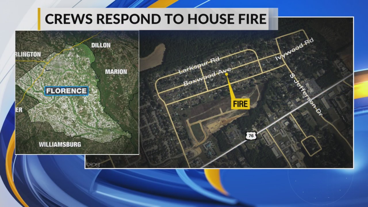 Crews on scene at Florence County house fire – WBTW