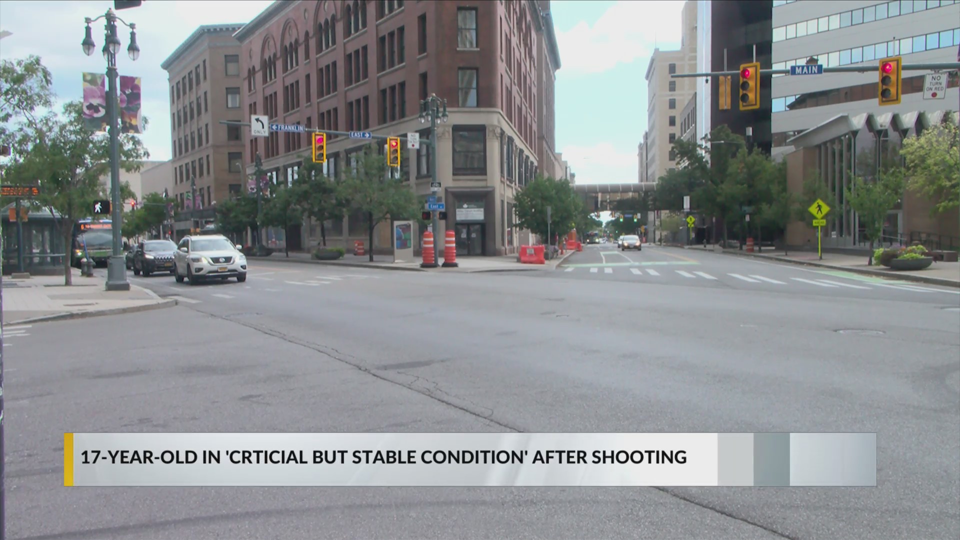 Teen in critical condition after shooting near Liberty Pole ...