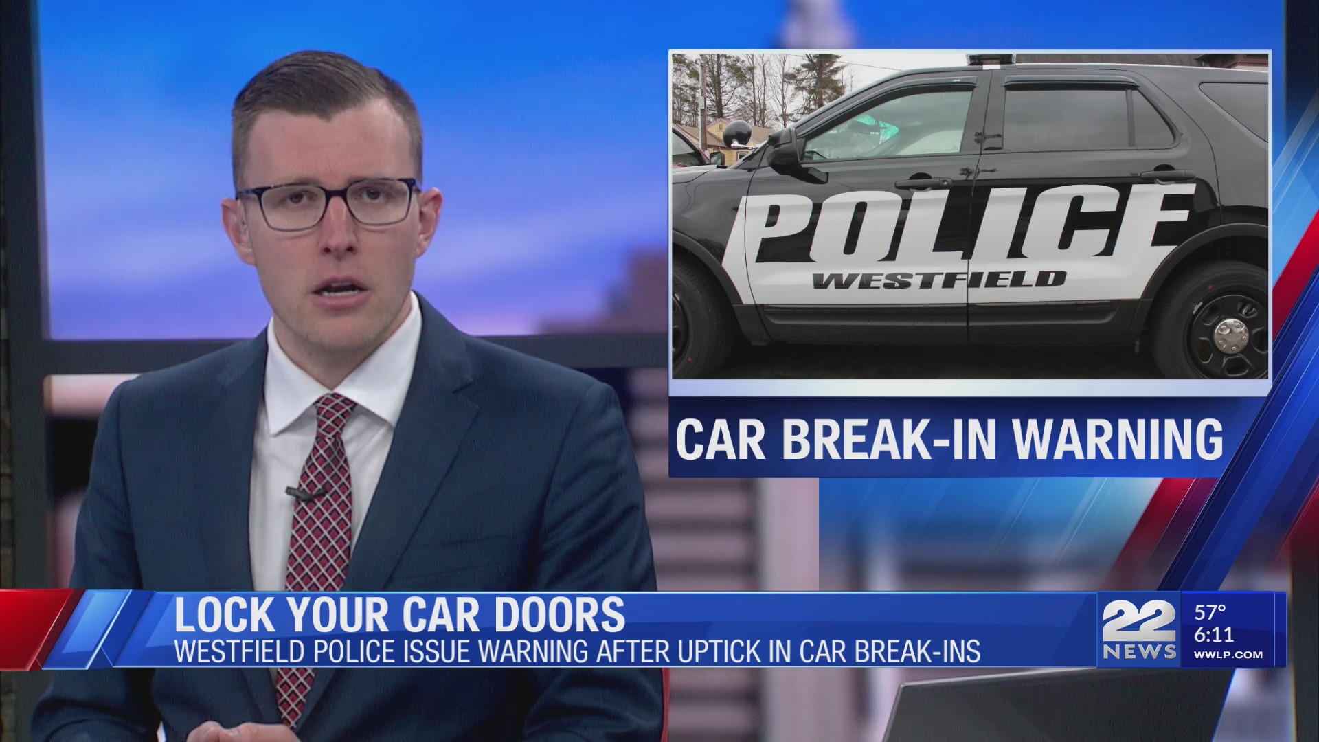 Westfield police warn residents of uptick in car break-ins – WWLP