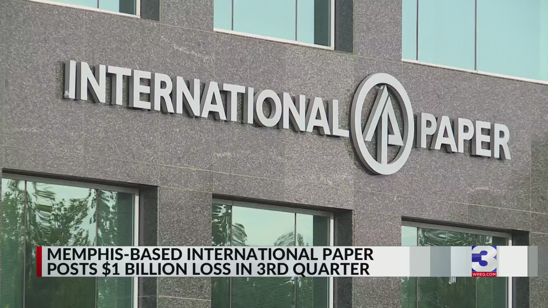 International Paper reports $1.1B loss last quarter – WREG.com