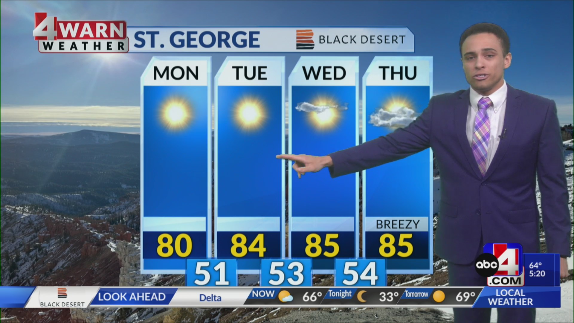 Warming up for Easter Sunday, few showers graze northern Utah – ABC4 Utah