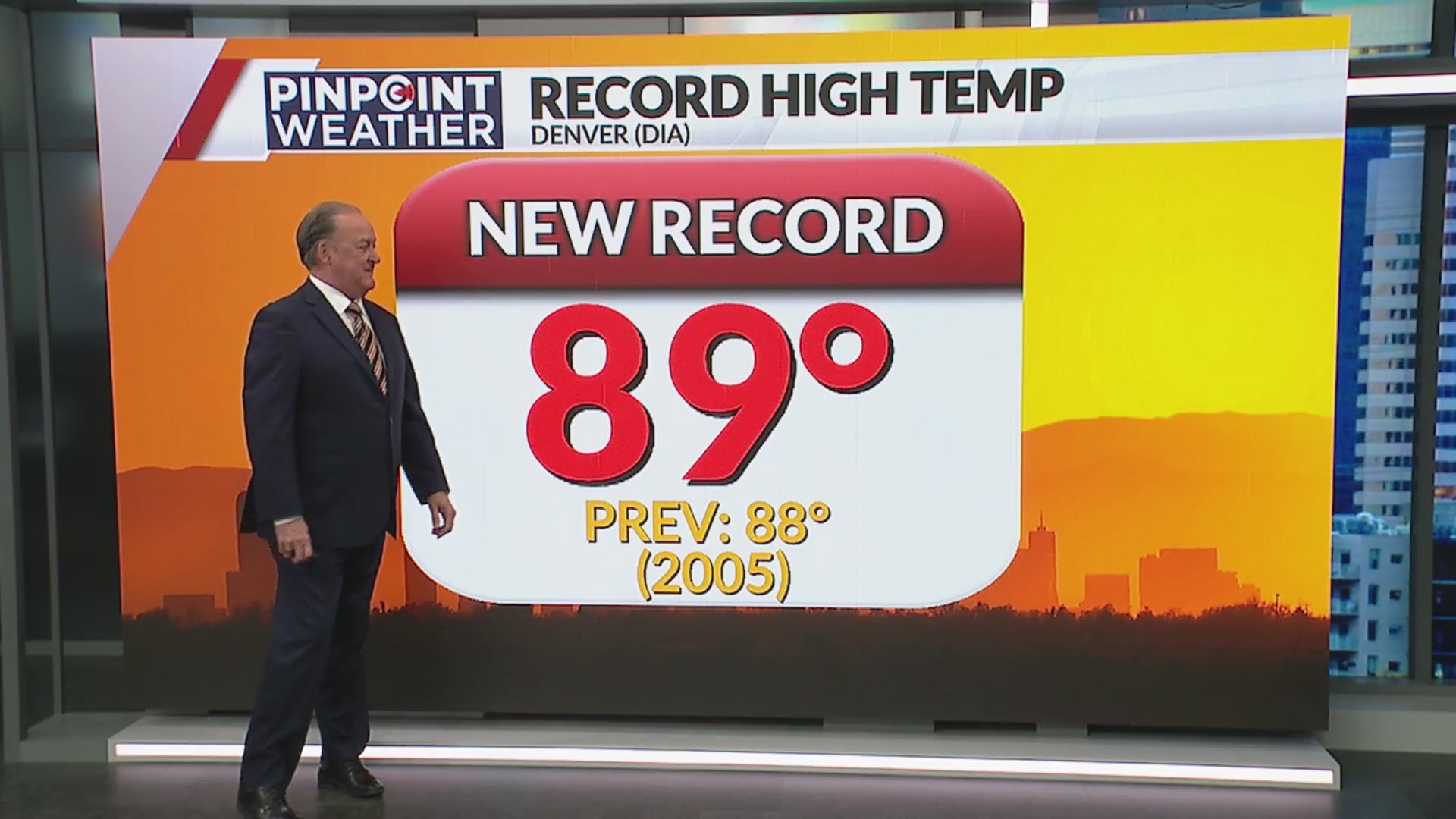 Denver breaks high temperature record set almost 2 decades ago – FOX31 ...