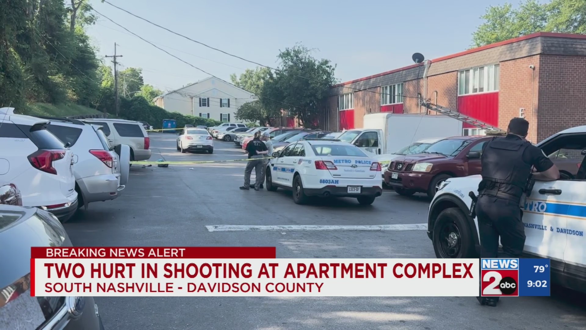 2 injured in shooting at apartment complex in South Nashville, police ...