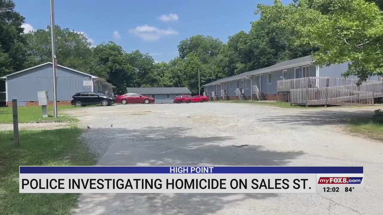 Police investigating homicide on Sale Street in High Point – FOX8 WGHP