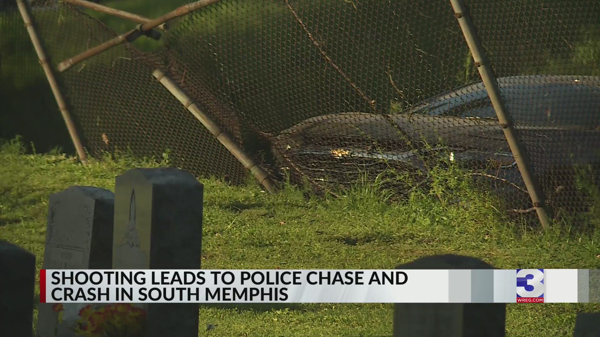 Man shot, 2 detained after police chase: MPD – WREG.com