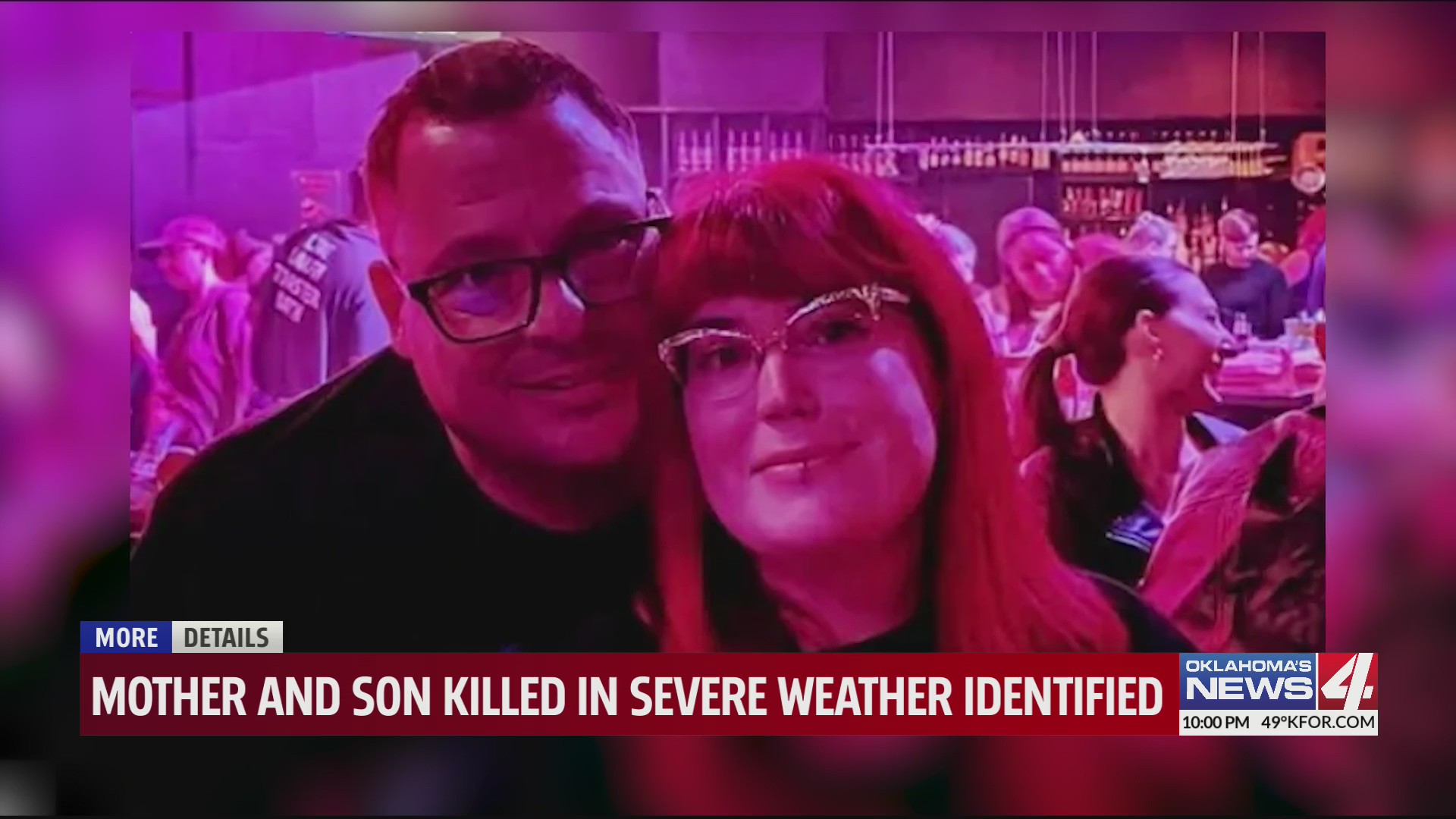 Mother and son killed in severe weather identified – KFOR.com Oklahoma City