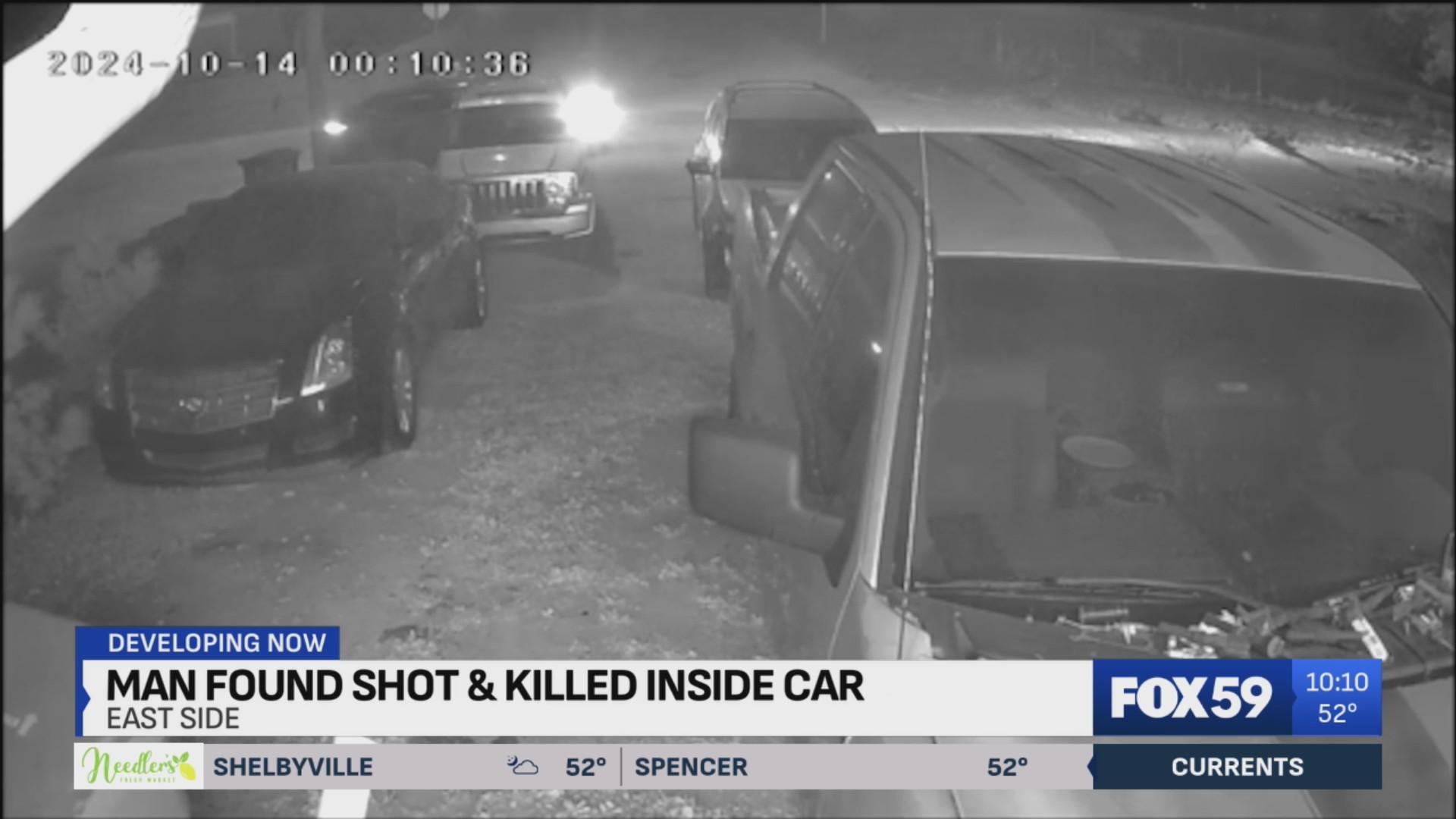 Man shot dead in car on Indy’s east side – Fox 59