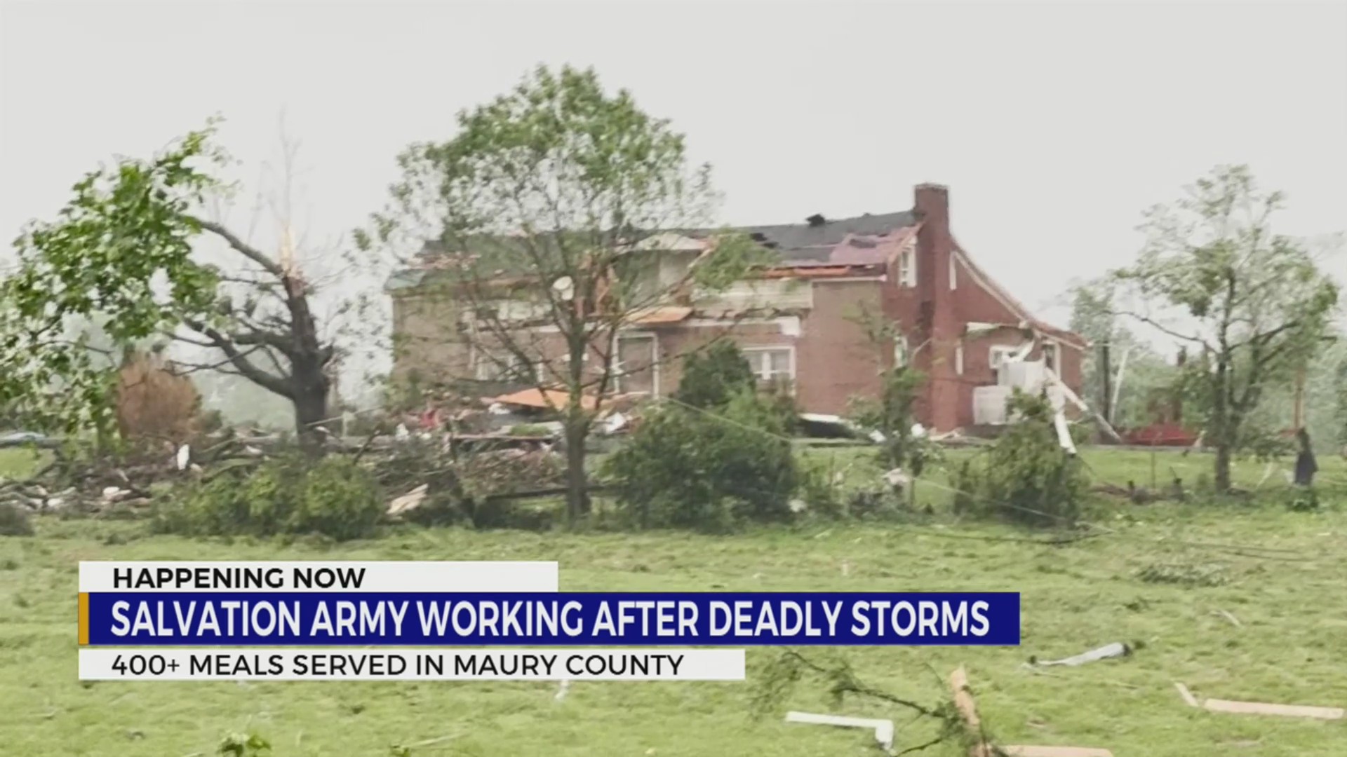 Debris cleanup begins in Maury County after deadly storms – WKRN News 2