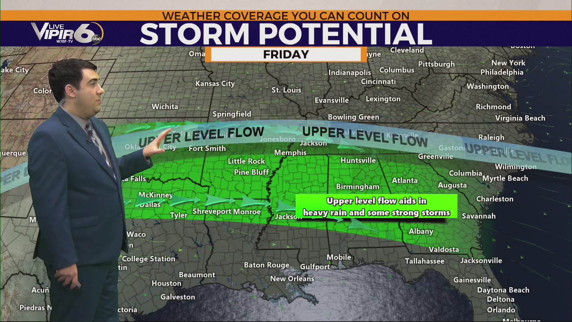 Rinse and repeat: Stormy days ahead in the CSRA – WJBF