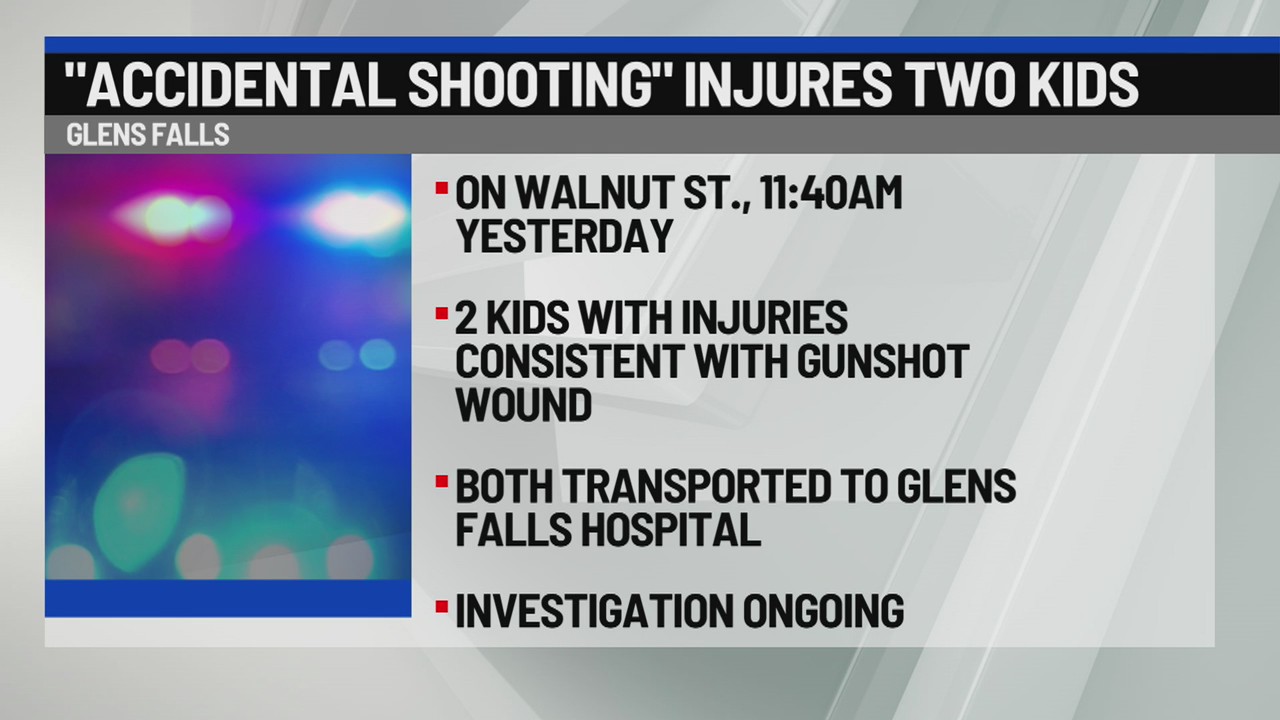 ‘Accidental shooting’ injures 2 kids in Glens Falls – NEWS10 ABC