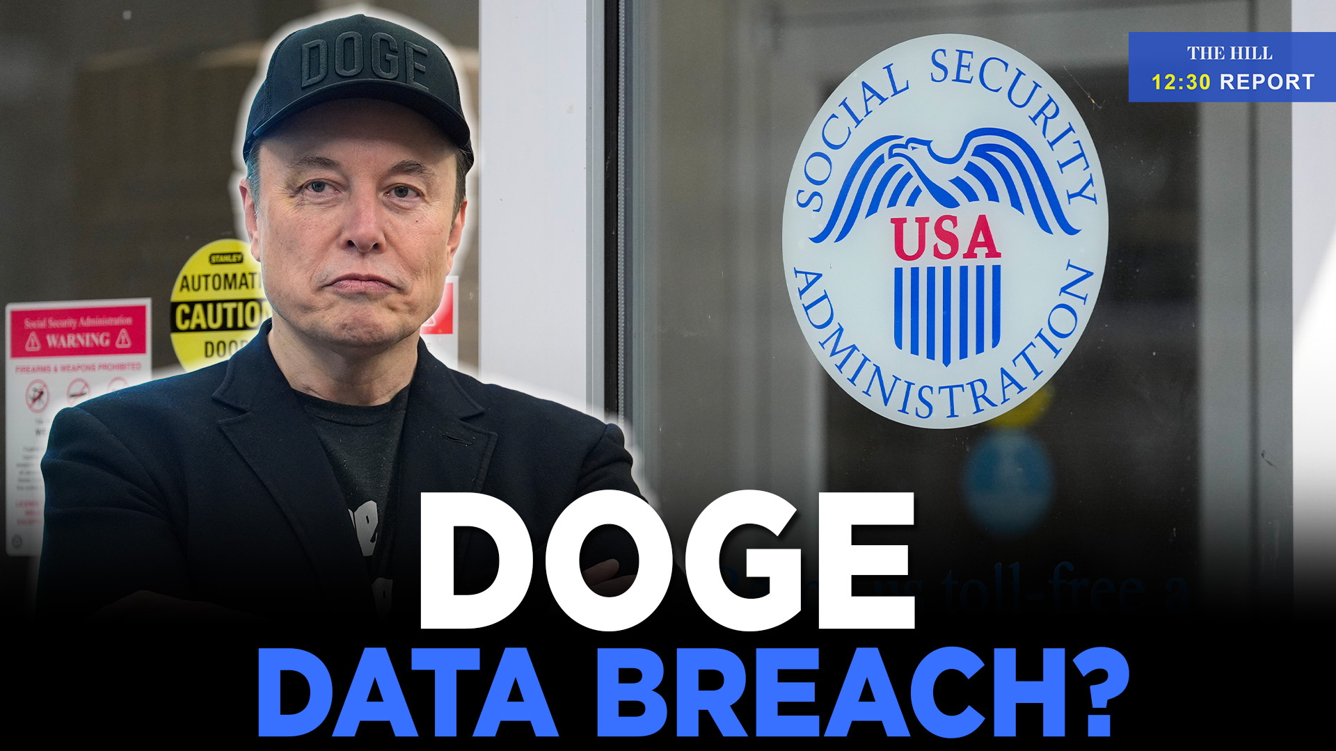 Whistle-Blower Says DOGE Mishandled Social Security Numbers - 12:30 Report  | TRENDING