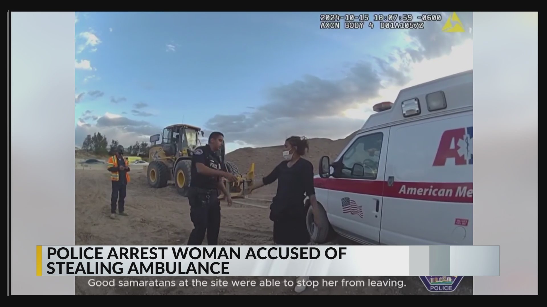 Albuquerque woman arrested for stealing ambulance, crashing it at ...