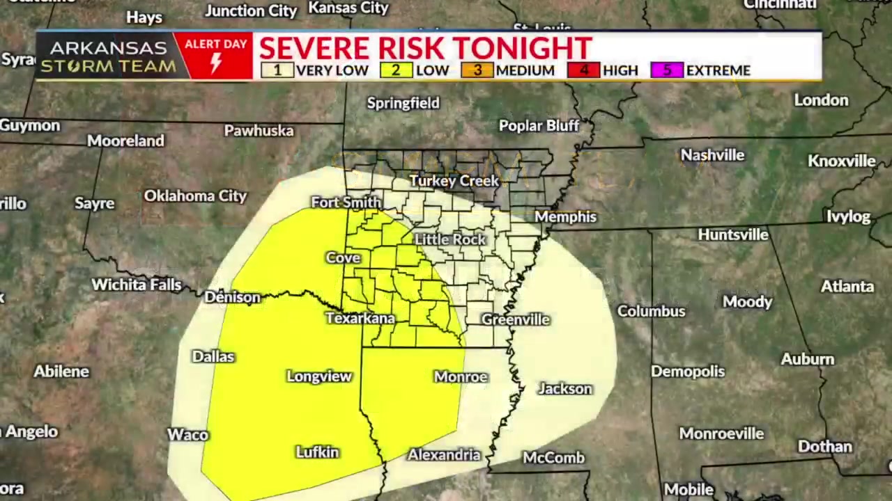 Arkansas Storm Team tracking severe weather chances – KLRT – FOX16.com