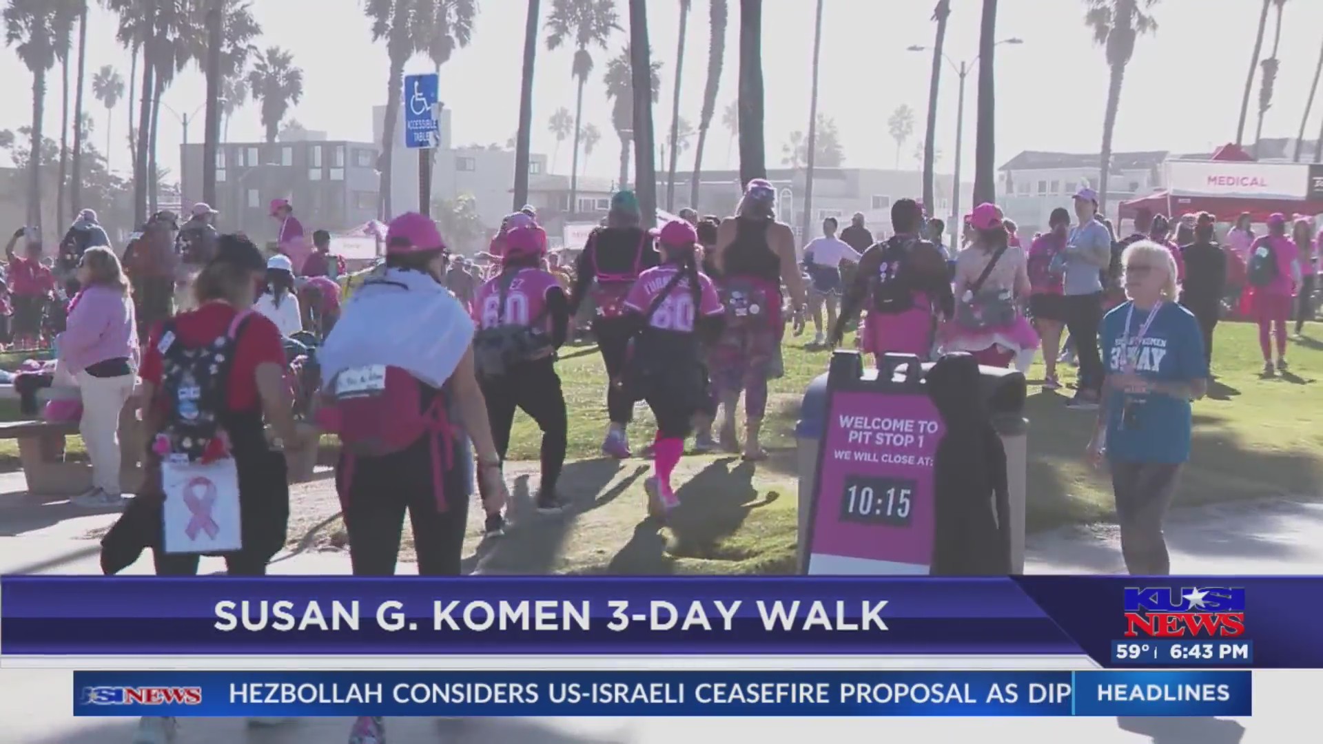 Susan G. Komen three-day walk – FOX 5 San Diego & KUSI News