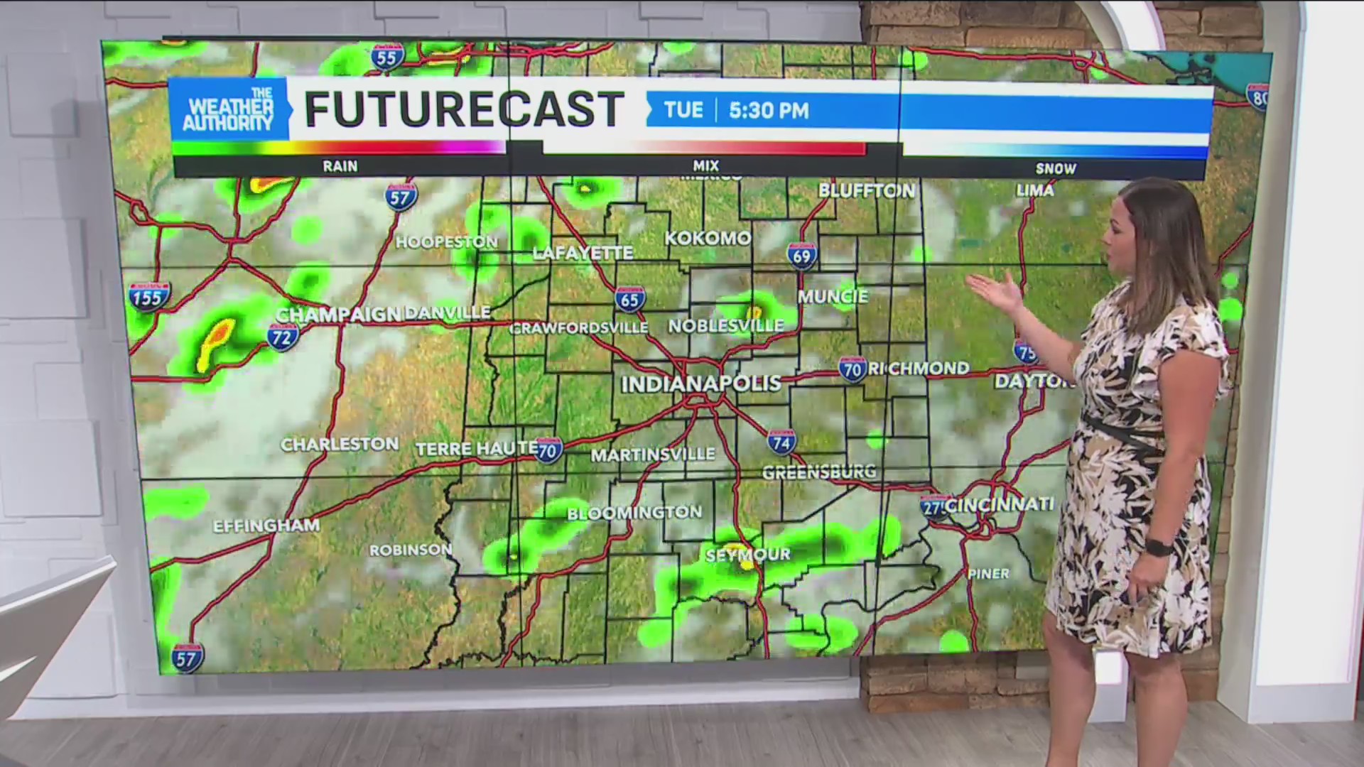 Tracking a chance for thunderstorms through midweek – Fox 59