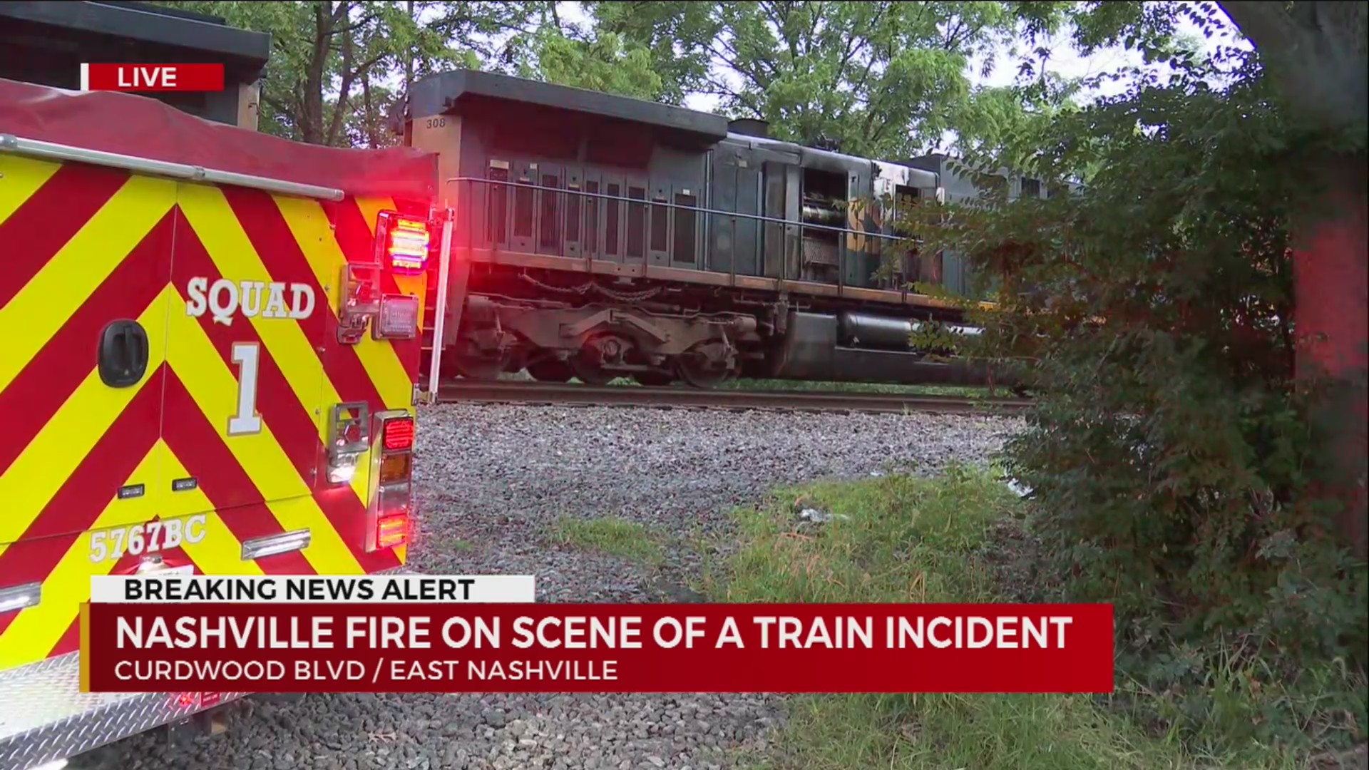 Fire crews respond to train incident in East Nashville – WKRN News 2