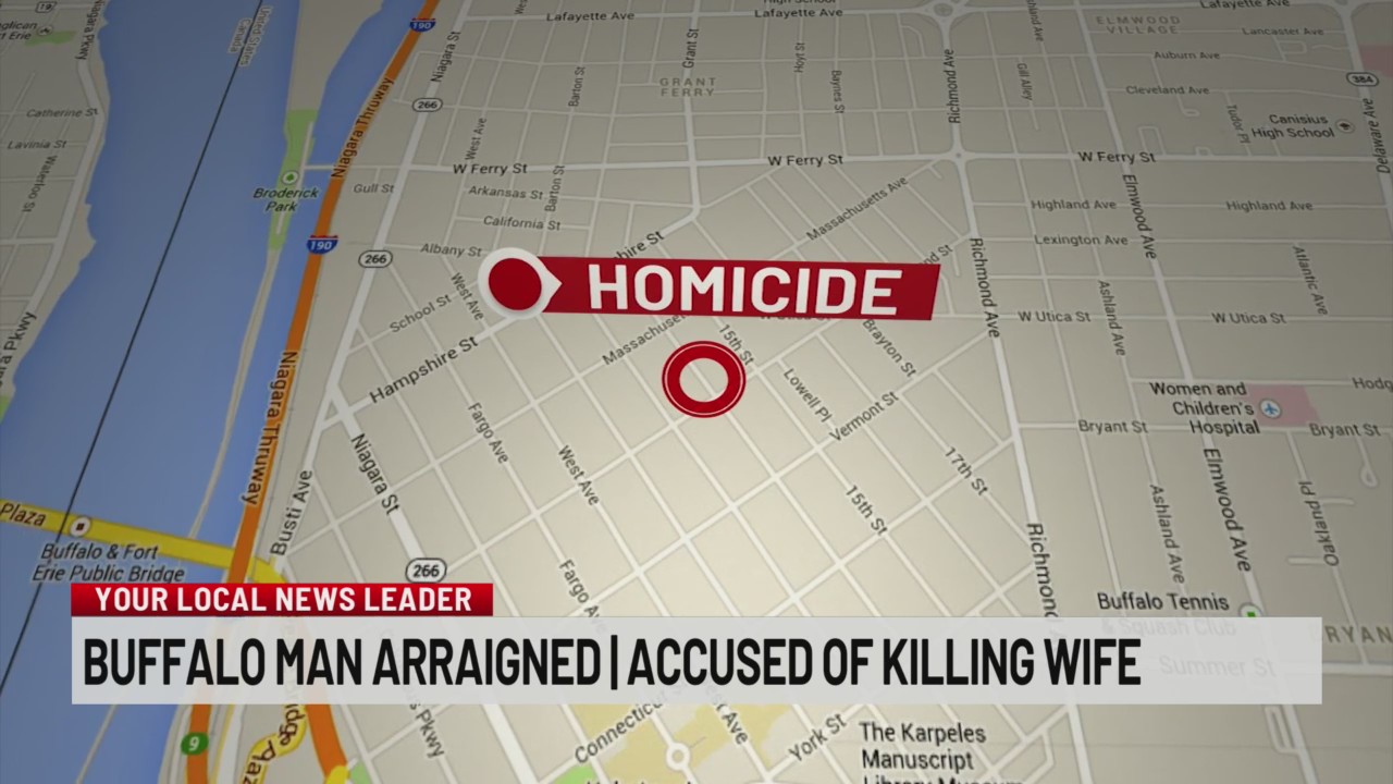 Buffalo man arraigned for murder after allegedly killing his wife ...