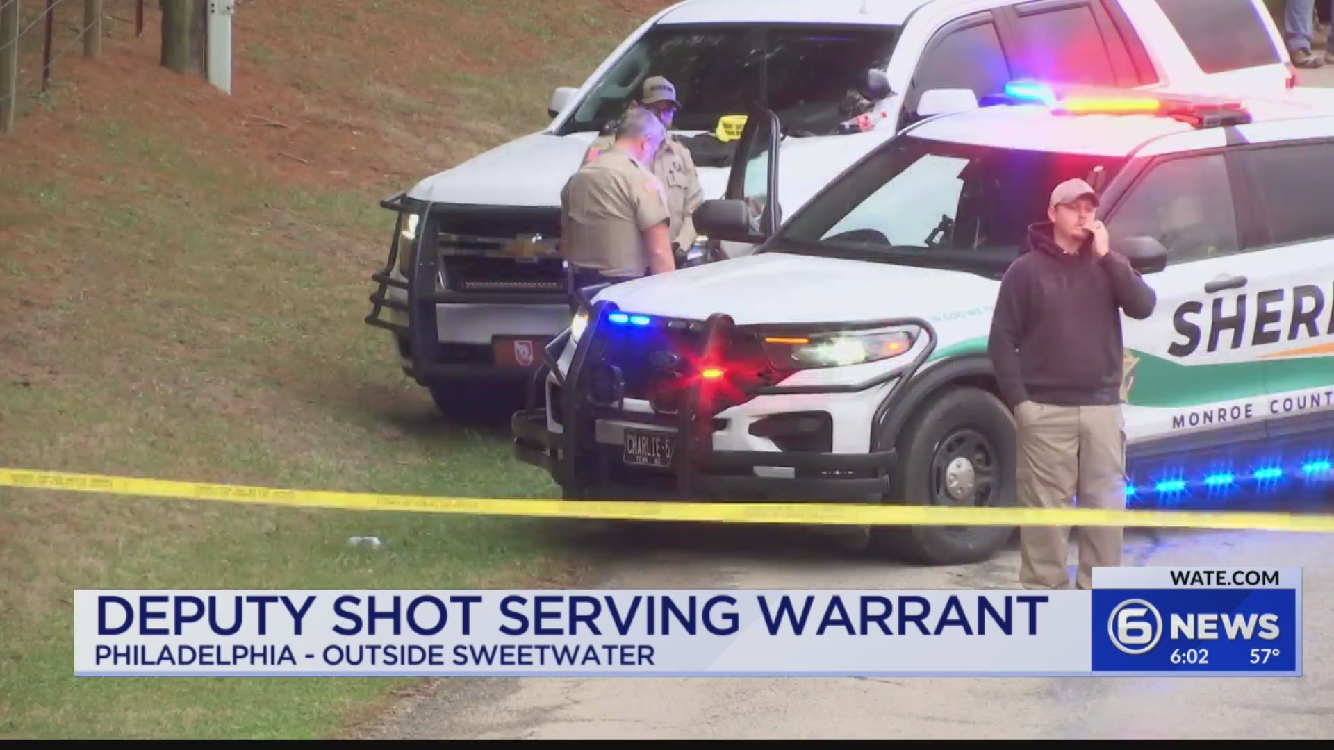 Sheriff’s deputy shot while serving warrant in Monroe County – WATE 6 ...