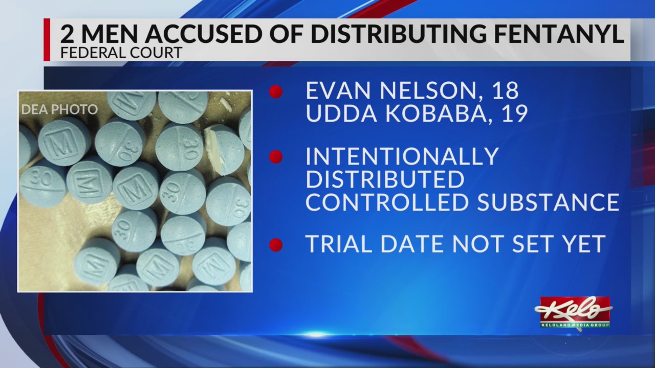 Two men charged with fentanyl death – KELOLAND.com