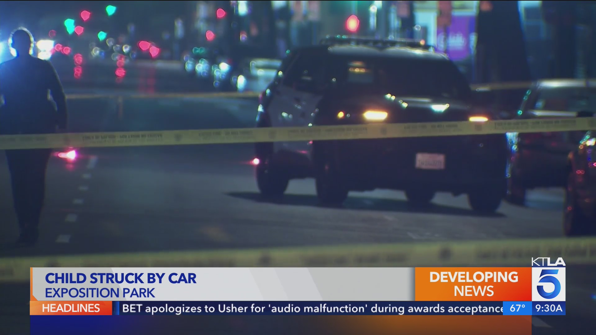Unattended child struck by car in Los Angeles neighborhood, police say ...