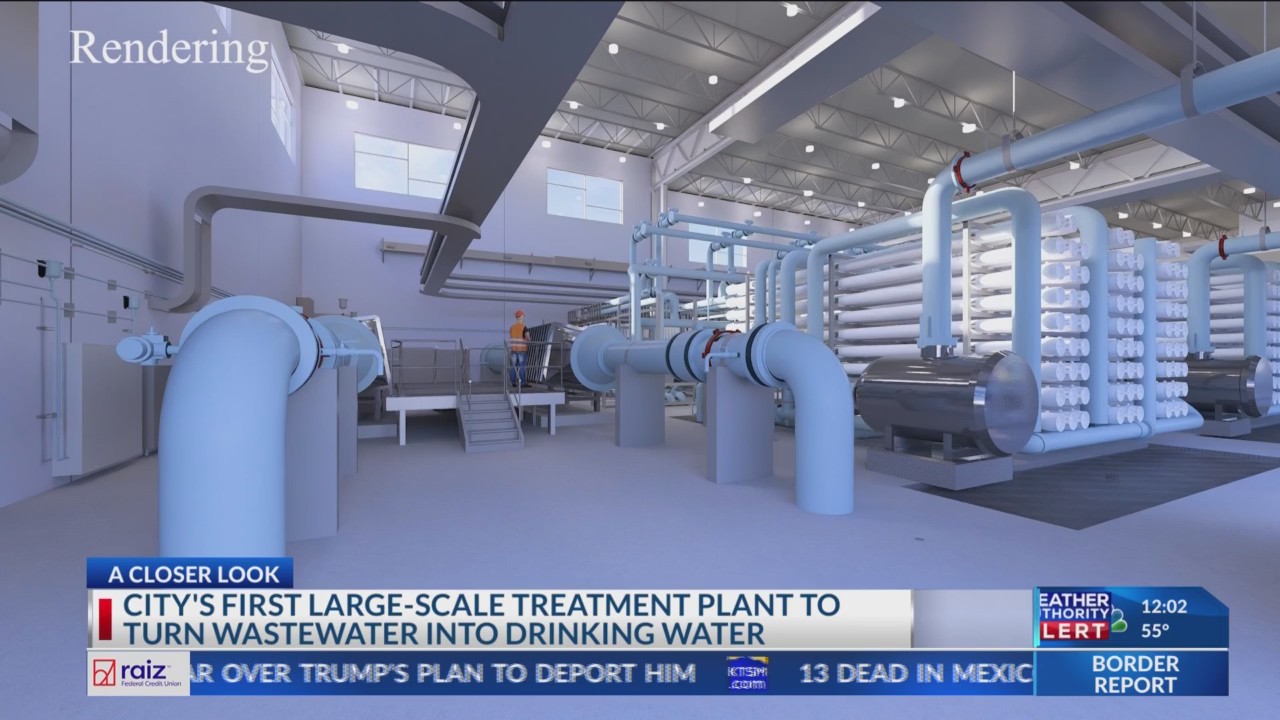 Treatment plant to turn wastewater into drinking water – KTSM 9 News