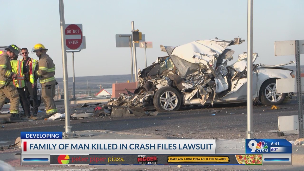 Family of man killed in crash files lawsuit – KTSM 9 News